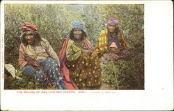 The Belles Of San Luis Rey Mission Women Postcard Postcard