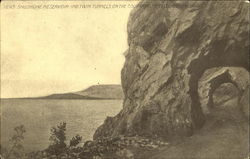 Shoshone Reservoir And Twin Tunnels, Yellowstone Park Postcard