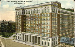 Curtis Building, Walnut & Sixth Sts. Philadelphia, PA Postcard Postcard