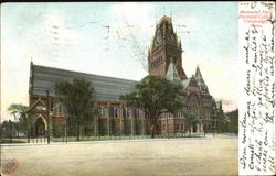 Memorial Hall, Harvard College Postcard