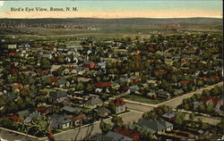 Bird's Eye View From Boulevard Raton, NM Postcard Postcard