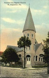 Ancient City Baptist Church St. Augustine, FL Postcard Postcard