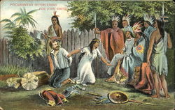 Pocahontas Interceding For John Smith Native Americana Postcard Postcard