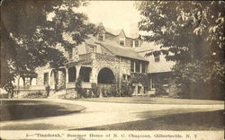 Tianderah Summer Home Of N. C. Chapman Postcard