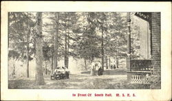 In front of South Hall, MSRS - Philadelphia, Upenn? Postcard