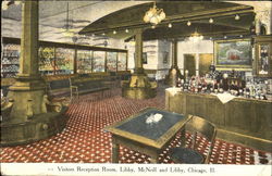 Visitors Reception Room Chicago, IL Postcard Postcard