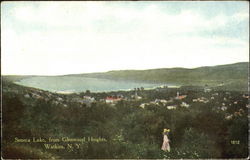 Seneca Lake From Glenwood Heights Postcard