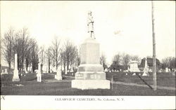 Clearview Cemetery North Cohocton, NY Postcard Postcard