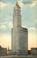 Woolworth Building Postcard