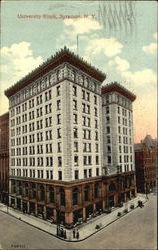 University Block Syracuse, NY Postcard Postcard