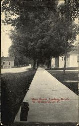 Main Street Looking North West Walworth, NY Postcard Postcard