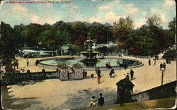 Bethesda Fountain, Central Park Postcard