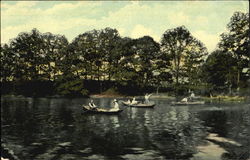 Boating Scene Postcard