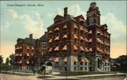 Grace Hospital Postcard