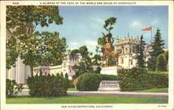 San Diego Exposition California Postcard Postcard