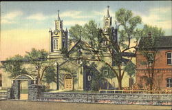 The Church Of San Felipe De Neri, The Plaza Postcard