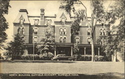 North Building Suffield Academy Postcard