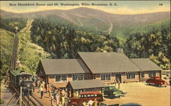 Cog Railway Train About To Ascend, Mt. Washington Bretton Woods, NH Postcard Postcard