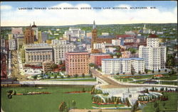 Looking Toward Lincoln Memorial Bridge Postcard