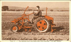 Allis-Chalmers Model "G" Tractor Postcard