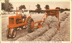 Allis-Chalmers Model "WD" Tractor The Roto-Baler Postcard