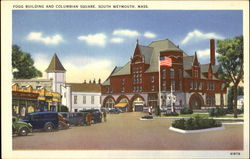 Fogg Building And Columbian Square Postcard