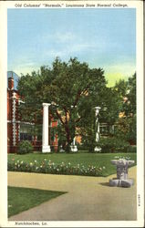 Old Columns Normals, Louisiana State Normal College Postcard