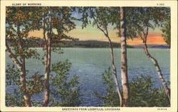 Glory Of Morning Leesville, LA Postcard Postcard