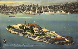 Alcatraz Island San Francisco, CA Postcard Postcard