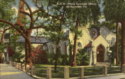 Trinity Episcopal Church St. Augustine, FL Postcard Postcard