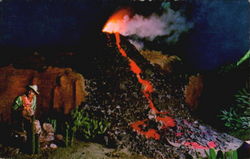 Volcano, Knott's Berry Farm Buena Park, CA Postcard Postcard