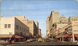 Fulton Street Fresno, CA Postcard Postcard