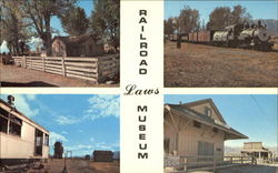 Laws Railroad Museum Postcard