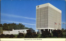 Hayward City Center Building California Postcard Postcard