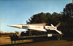 Missile Display & Public Picnic Area Redstone Arsenal, AL Postcard Postcard