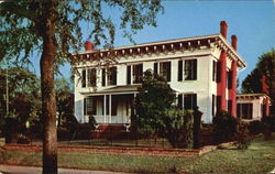 First White House Of The Confederacy Postcard