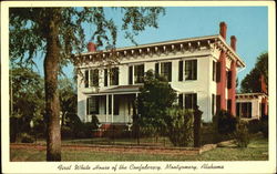 First White House Of The Confederacy Montgomery, AL Postcard Postcard