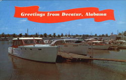 Greetings From Decatur Alabama Postcard Postcard