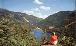 Echo Lake From Bald Mountain Postcard