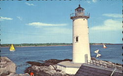 The Fort Point Lighthouse Postcard