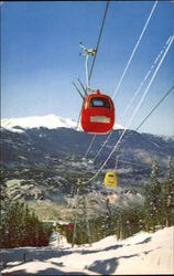 Wildcat Mountain Gondola, Pinkham Notch Postcard