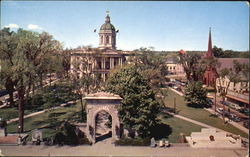 West Of Concord's Main Street Business District Postcard