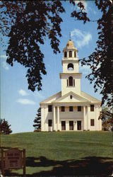 The Old Meeting House On Park Hill Postcard