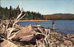 Connecticut Lakes Postcard