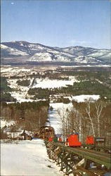 The Famous Mt. Cranmore Skimobile North Conway, NH Postcard Postcard