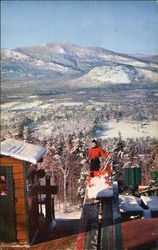 Cranmore Mountain Skimobile North Conway, NH Postcard Postcard