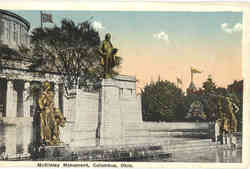 McKinley Monument Postcard