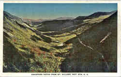 Crawford Notch From Mt. Willard White Mountains, NH Postcard Postcard