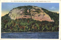 White Horse Ledge and Echo Lake Postcard