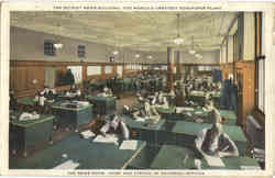 The Detroit News Building, The World's Greatest Newspaper Plant Michigan Postcard Postcard